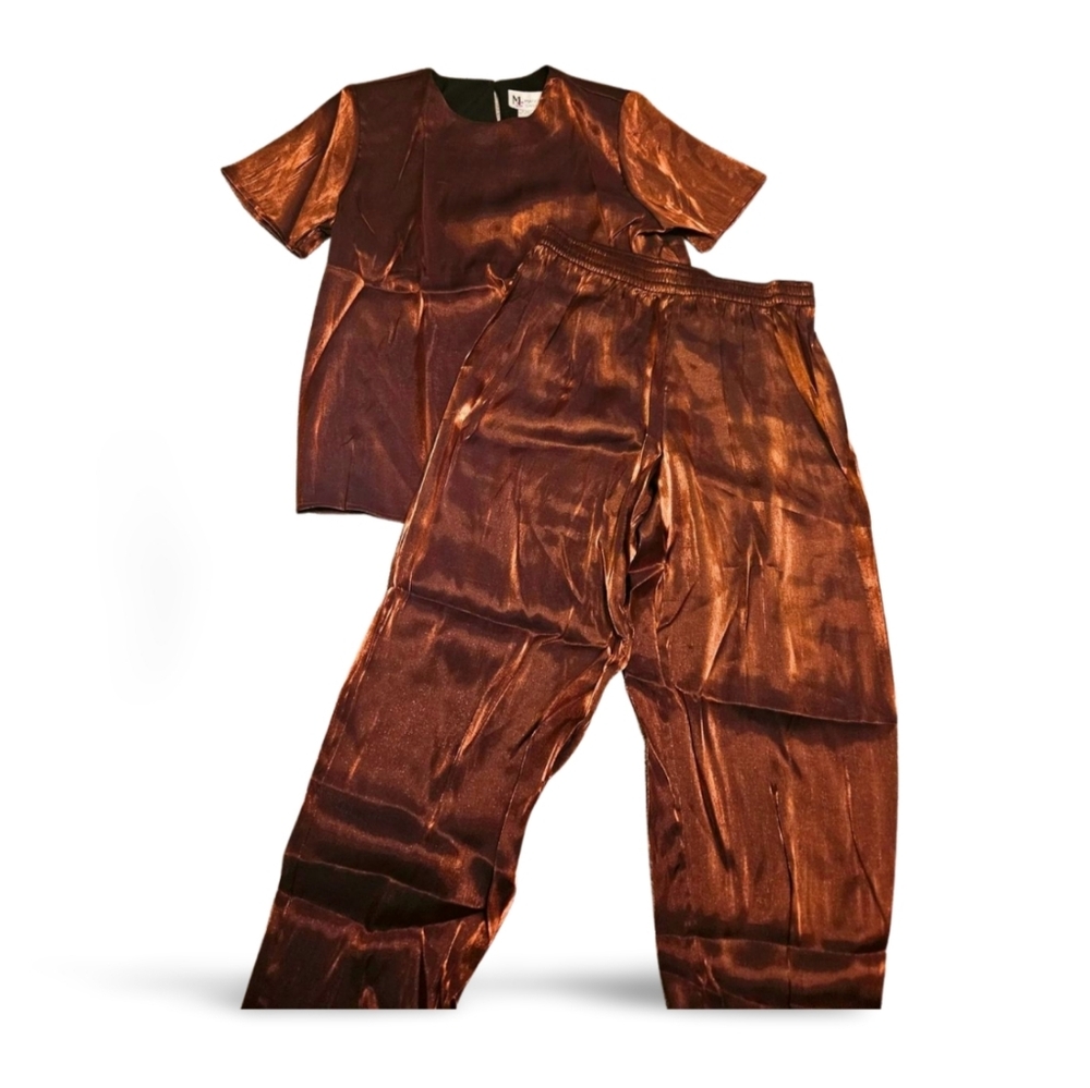 Vintage Maggie Sweet Pant And Shirt Outfit "Holiday" Size Medium (Style 823)